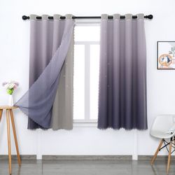 BYSURE Gardine (1 St), Ösen, verdunkelnd, günstig online kaufen