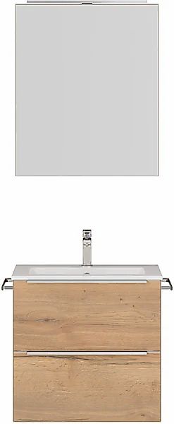 nobilia® Badmöbel-Set »Levere« vormontiert, mit Soft-Close, 2 Stk. tlg. günstig online kaufen