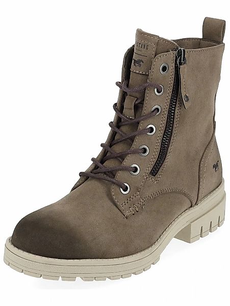 Mustang Shoes Mustang Shoes Stiefelette Lederimitat Schnürstiefelette günstig online kaufen