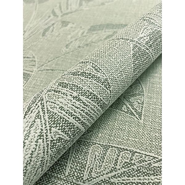Newroom Vliestapete Bivona Olive Blätter Natur Strukturiert FSC® günstig online kaufen