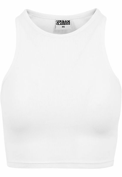 URBAN CLASSICS Muskelshirt "Urban Classics Damen Ladies Cropped Rib Top" 1 günstig online kaufen