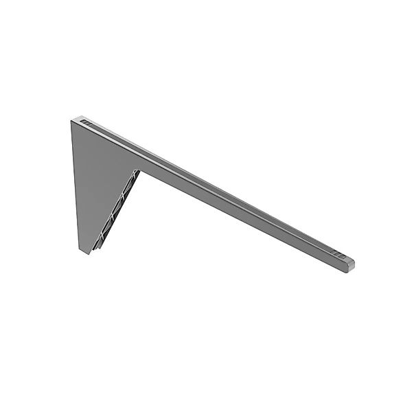 HAILO Handtuchhalter Secco S 1 Armig 450 mm Hellgrau Hailo 3151001 günstig online kaufen