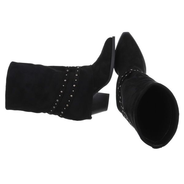 Ital-Design Damen Stiefel mit Nieten und günstig online kaufen