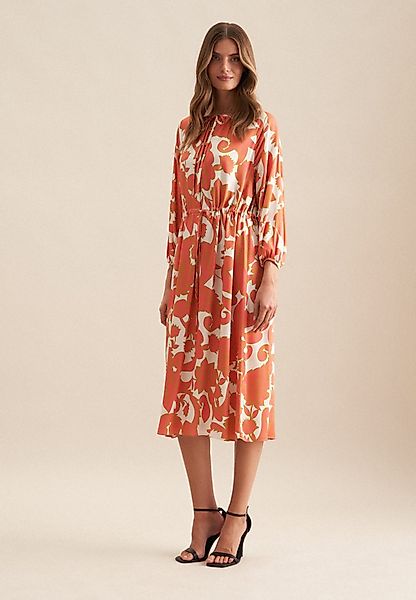 seidensticker Sommerkleid Schwarze Rose 7/8-Arm Rundhals günstig online kaufen