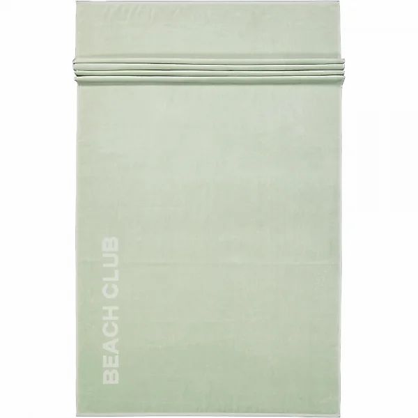 Vossen Strandtücher Beach Club - Farbe: eukalyptus - 5285 - 100x180 cm günstig online kaufen