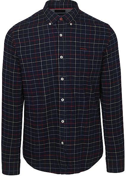 NZA Shirt Bruce Waihi Light Flannel Check Icon Navy - Größe XL günstig online kaufen
