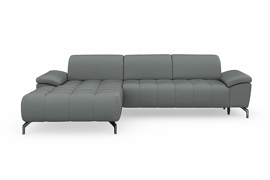 sit&more Ecksofa »Cool L-Form«, wahlweise mit Kopfteilverstellung und Vorzi günstig online kaufen
