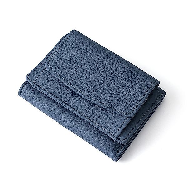 Bextsrack Mini Geldbörse Schlichte kleine Geldbörse aus Leder für Frauen (1 günstig online kaufen