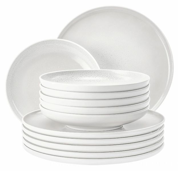 Seltmann Weiden Tafelservice "Sento Home, Geschirr-Set, 12-teilig" Teller-S günstig online kaufen