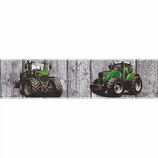 Bricoflor Traktor Tapeten Bordüre Bauernhof Kinderzimmer Tapete für Jungen günstig online kaufen