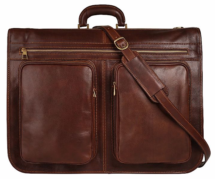 Piké Reisetasche echt Leder, Made in Italy günstig online kaufen