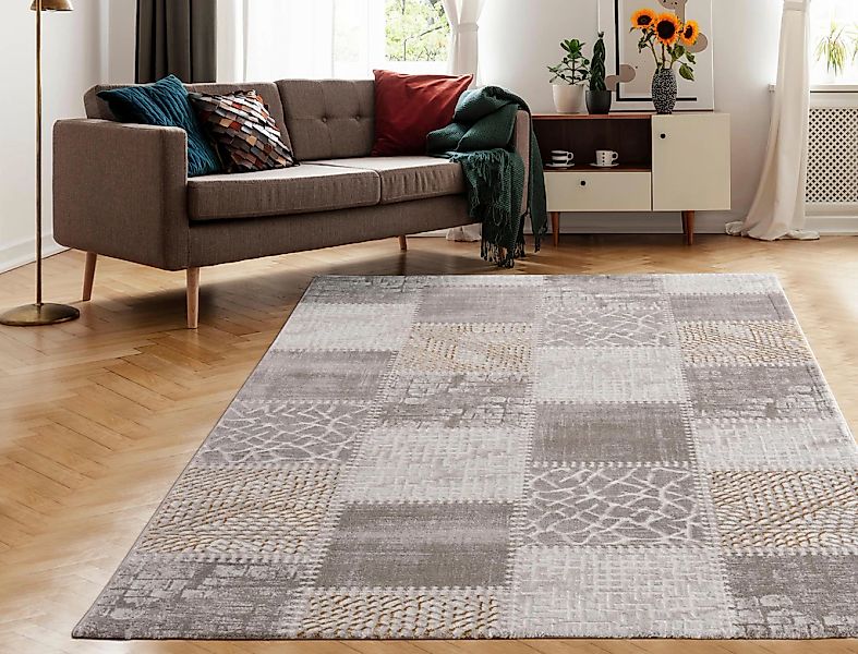 Sanat Teppich "Harmony 3202, auch als Läufer" rechteckig 12 mm Höhe Wohnzim günstig online kaufen