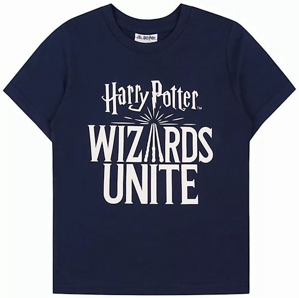 Sarcia.eu Kurzarmbluse Dunkelblaues T-Shirt mit kurzen Ärmeln Harry Potter günstig online kaufen