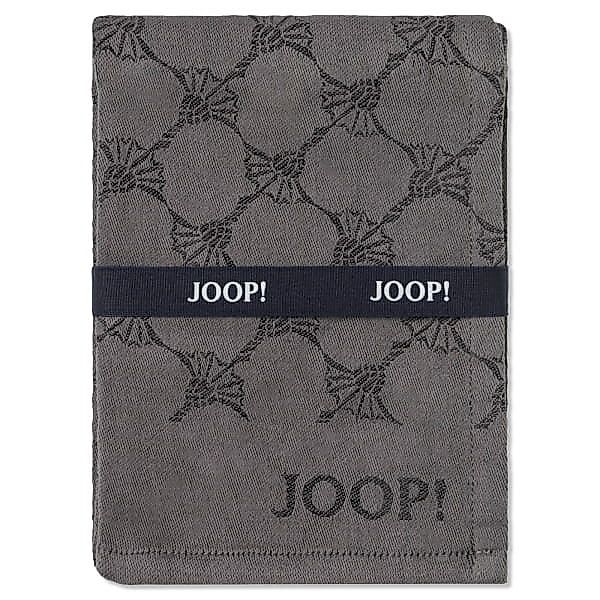 JOOP! Geschirrtücher Cuisine Cornflower Classic 1700 - Farbe: Anthrazit - 7 günstig online kaufen