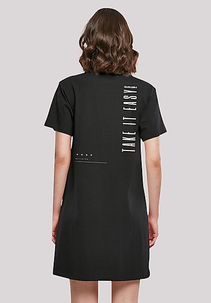 F4NT4STIC Shirtkleid Take It Easy Text günstig online kaufen