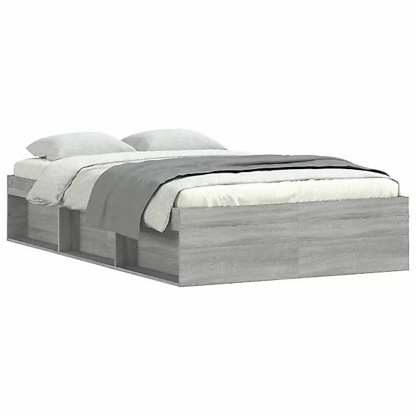 vidaXL Bettgestell Grau Sonoma 120x190 cm1909761 günstig online kaufen
