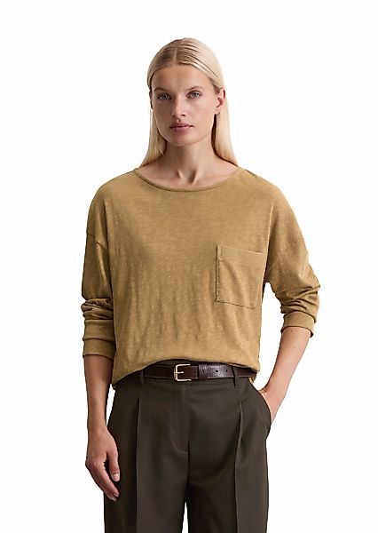 Marc OPolo Langarmshirt "aus Slub Jersey" günstig online kaufen