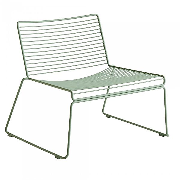 HAY - Hee Lounge Stuhl - herbstgrün/pulverbeschichtet/BxHxT 72x67x67cm/für günstig online kaufen