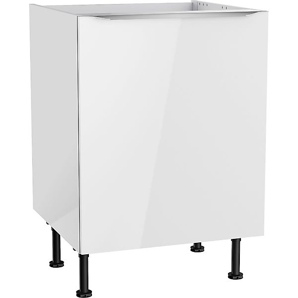 Optifit Küchen-Spülenunterschrank Arvid986 60 cm x 87 cm x 58,4 cm Weiß günstig online kaufen