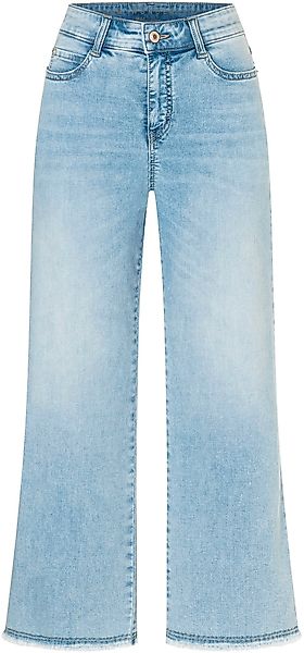 MAC Weite Jeans "DREAM WIDE" mit Fransen am Saum günstig online kaufen