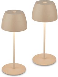 Briloner Leuchten Tischleuchte 2x LED Akku günstig online kaufen
