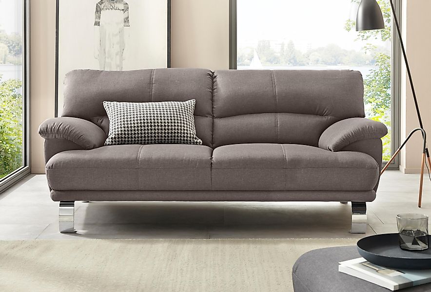 TRENDMANUFAKTUR 3-Sitzer "Cecilia II, mit italienischem Design, tollen Deta günstig online kaufen