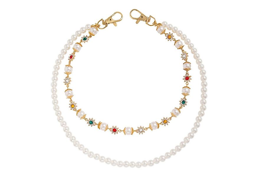 Refttenw Hosenkette Jeans Hosenkette,Taillenkette, Kettenzubehör,mit Perlen günstig online kaufen