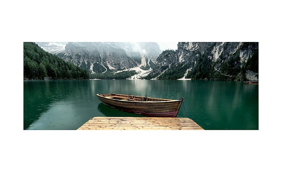Glasbild  Between mountains - 80 cm - 30 cm - Sconto günstig online kaufen