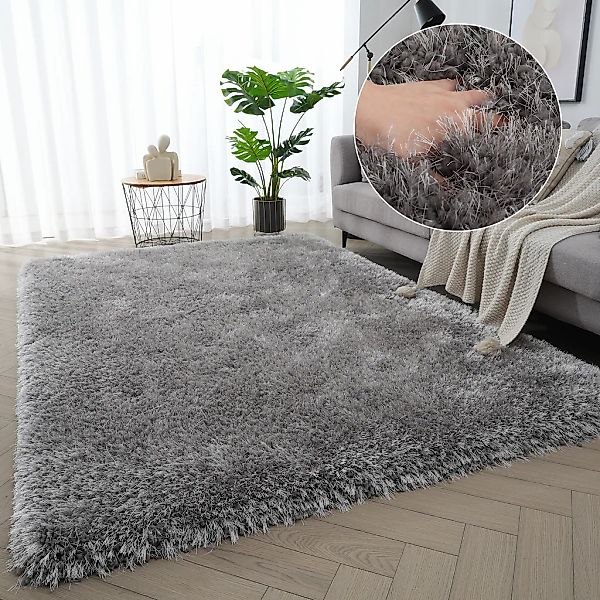 OTTO home Hochflor-Teppich "Micro exclusiv Teppich, sehr hoher Flor, weich günstig online kaufen