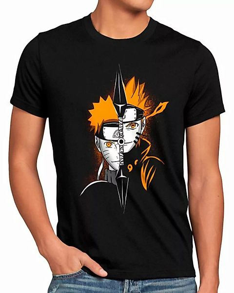 style3 Print-Shirt Herren T-Shirt Shinobi Sensei kakashi sasuke shikamaru k günstig online kaufen