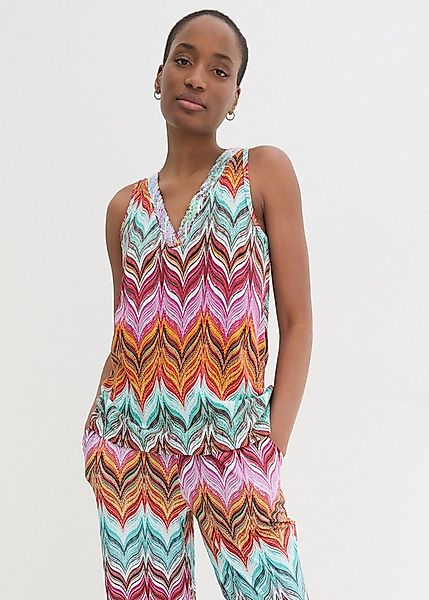 bonprix Shirttop Top mit Pailetten günstig online kaufen