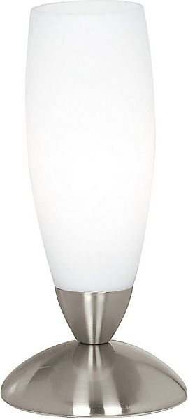 EGLO Tischleuchte SLIM Tischlampe, Nachttischlampe, Wohnzimmerlampe, nickel günstig online kaufen