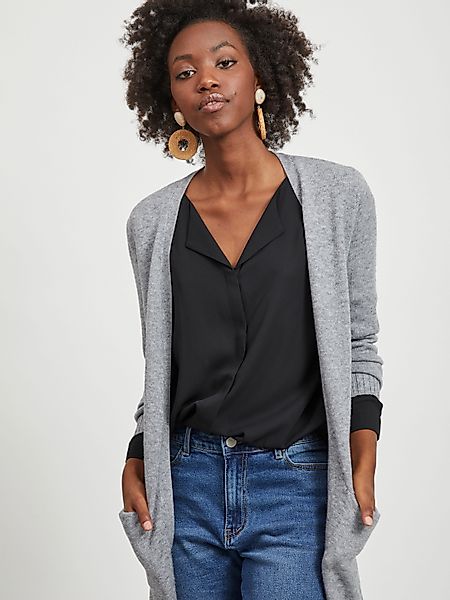 Vila Longstrickjacke VIRIL LONG L/S KNIT günstig online kaufen