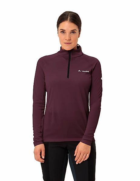 VAUDE Langarmshirt elastisch, sportlicher Stil, hochschließender Kragen günstig online kaufen