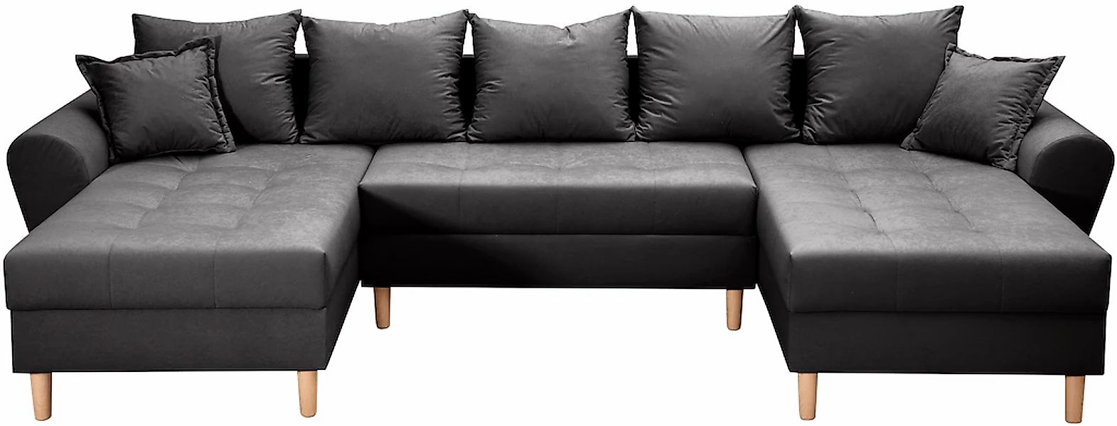 COLLECTION AB "Raisa U-Form" mit Federkern, Kissen und Steppung im Sitzbere günstig online kaufen