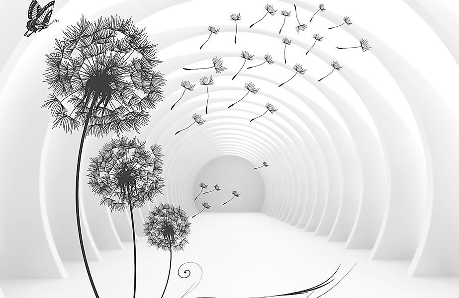 Papermoon Fototapete "Pusteblumen" günstig online kaufen