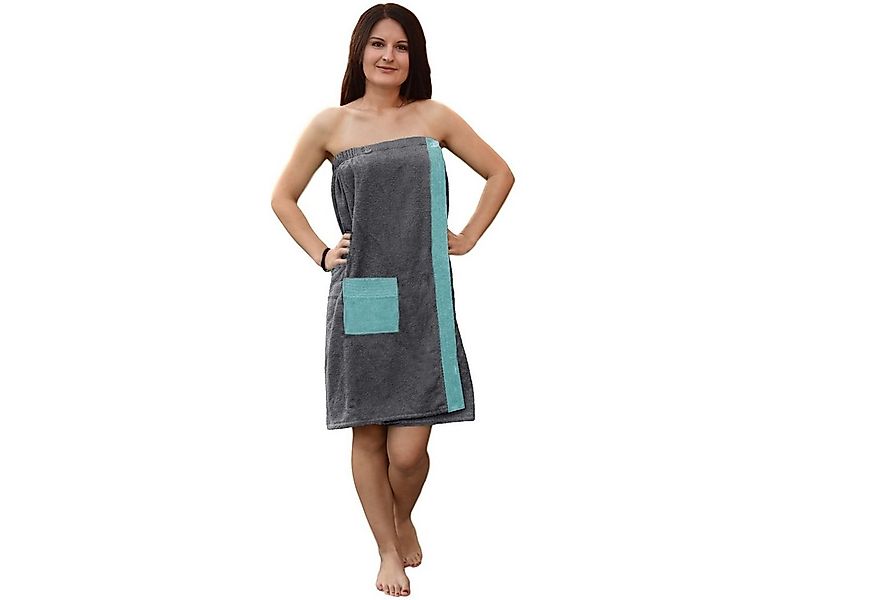 JEMIDI Duschtuch Saunakilt für Damen Saunatuch Damen aus Baumwolle Saunahan günstig online kaufen
