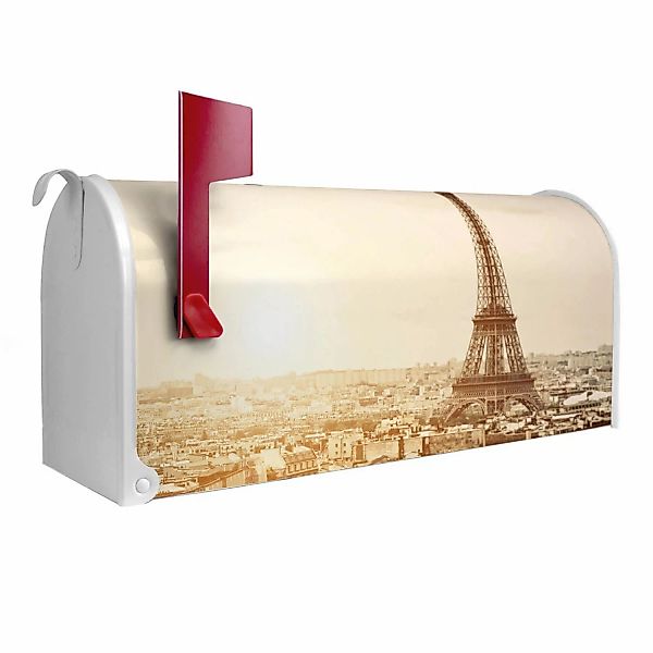 Banjado Amerikanischer Briefkasten Weiß 48x22x16cm US Mailbox Letterbox Pos günstig online kaufen