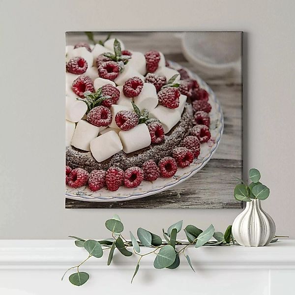 Bricoflor Kaffee Und Kuchen Bild Für Küche Und Café Küchenbild Mit Torten M günstig online kaufen