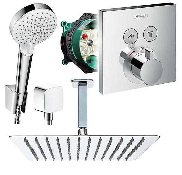 Hansgrohe und Jowi Duscharmatur ShowerSelect Thermostat, Unterputz Duschsys günstig online kaufen