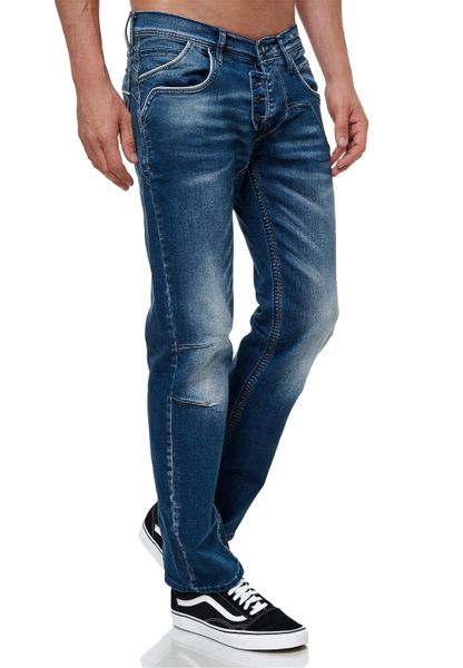 Rusty Neal Straight-Jeans "RUBEN 42" mit angesagten Ziernähten günstig online kaufen