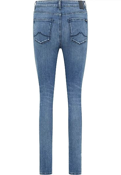 Mustang Damen Jeans GEORGIA Super Skinny Fit - Blau - Medium Blue Denim günstig online kaufen