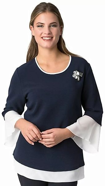 Rabe Blusenshirt 2 in 1 Blusenshirt mit Tulpenärmel 2 in 1 günstig online kaufen
