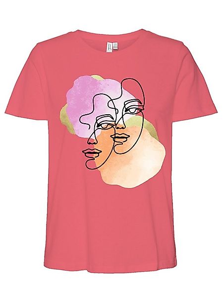 Vero Moda Kurzarmshirt VMDIFACEY S/S O-NECK günstig online kaufen