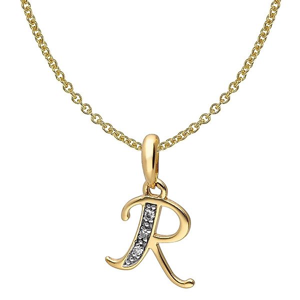 trendor Kette mit Anhänger Buchstaben-Anhänger R günstig online kaufen