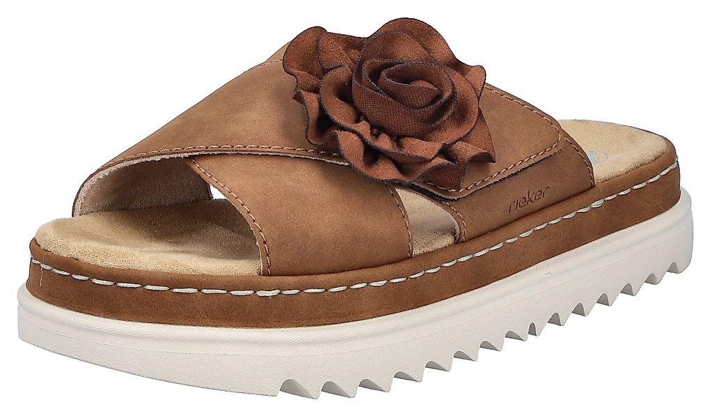 Rieker Pantolette Sommerschuh, Strandschuh, Urlaubschuh mit günstig online kaufen