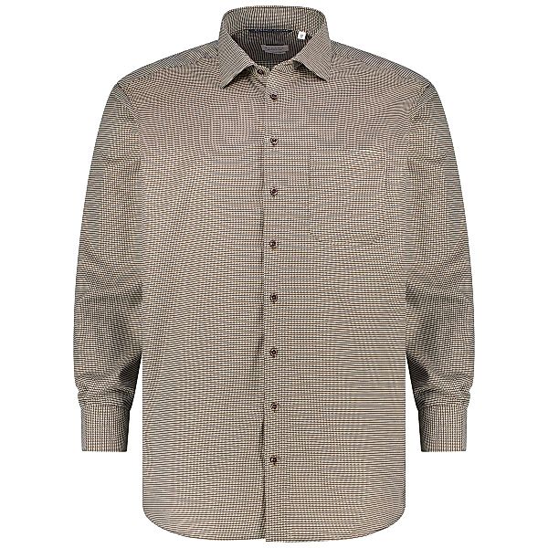 ETERNA Businesshemd aus "Dynamic Cotton™", bügelfrei Farbe beige/braun Größ günstig online kaufen