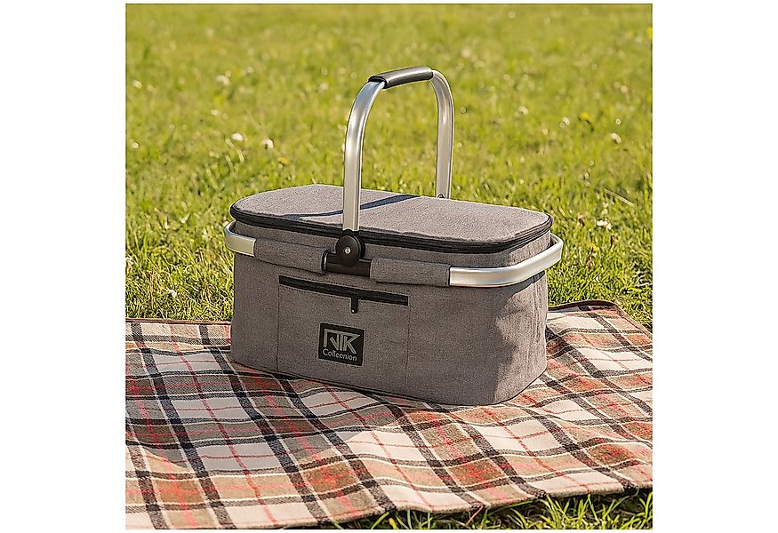 NTK-Collection Einkaufskorb Einkaufskorb Neria Grau, 33 l, mit Kühlfunktion günstig online kaufen