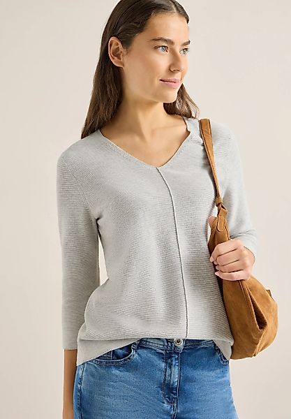 Cecil Strickpullover 3/4-Arm mit Viskose günstig online kaufen