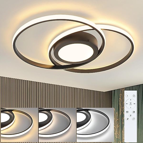 ZMH LED Deckenleuchte Dimmbar Modern 48W günstig online kaufen